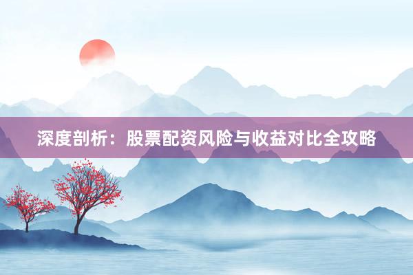 深度剖析：股票配资风险与收益对比全攻略